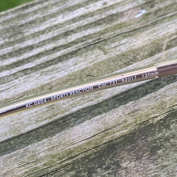 Kenneth Cole Reaction Sporty 52[]17 135 metal spring hinges gunmetal color - Picture 8 of 11